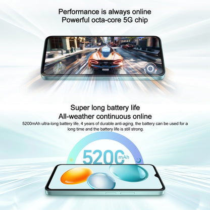 Honor Play9C 5G, 8 GB + 256 GB, huella dactilar lateral, 6,56 pulgadas MagicOS 8.0 Dimensity 6100+ Octa Core, red: 5G, OTG, no compatible con Google Play, 8GB+256GB - Alex Bazar Mx