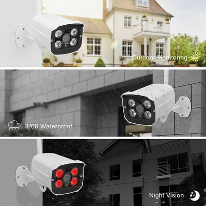 QS200-4 2.0MP 1080P HD Wireless Network Video Recorder Camera Kit