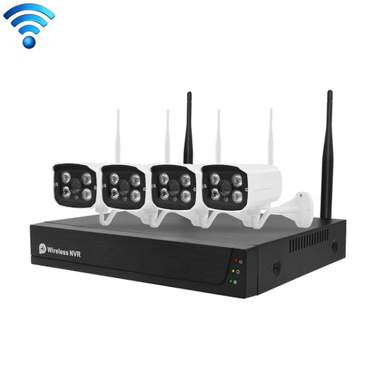 Kit Cámara Inalámbrica Sin Cables NVR H105 720P De 4 Vías