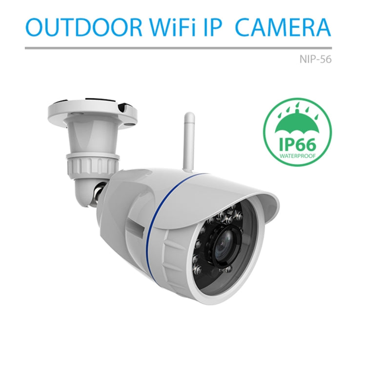 Cámara IP WiFi Impermeable Para Exteriores Visión Nocturna NEO NIP-56AI