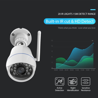 Cámara IP WiFi Impermeable Para Exteriores Visión Nocturna NEO NIP-56AI