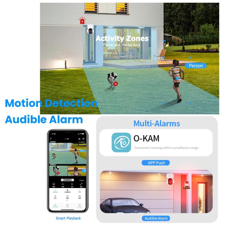 Cámara De Vigilancia A10 Mini 360 PTZ WiFi Cámara IP Visión Nocturna