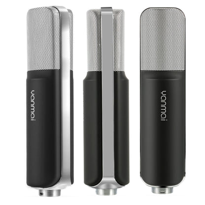 Professional Microphone Compatible with PC and Mac for Live Streaming, KTV