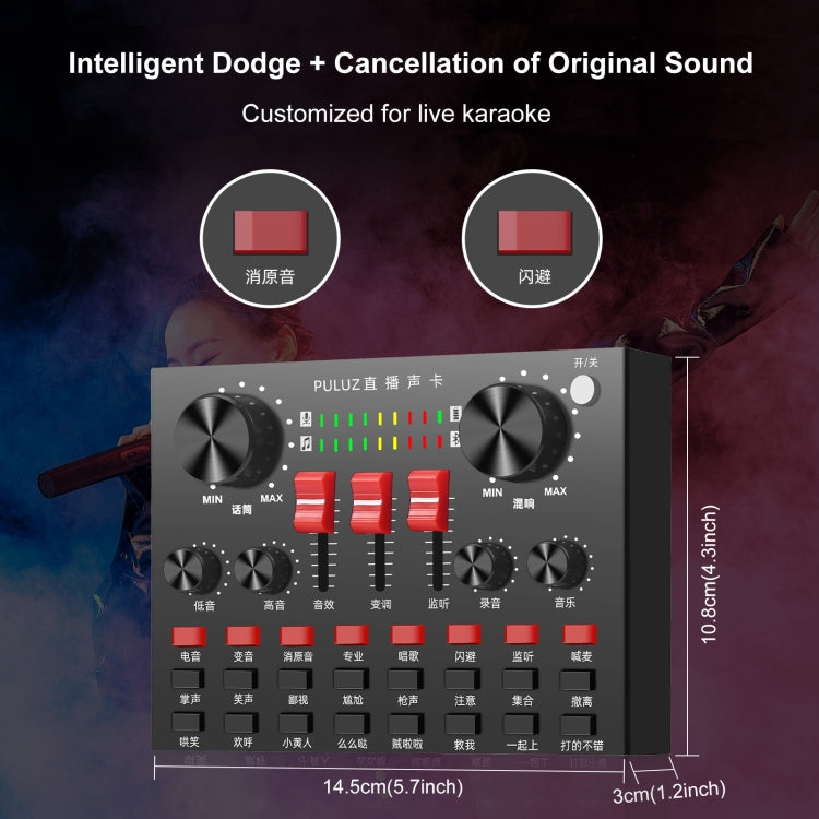 Puluz Bluetooth Sound Mixer+Microphone Kit