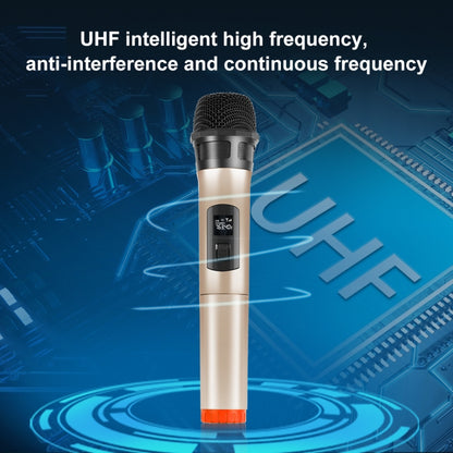 PULUZ UHF Wireless Dynamic Microphone with LED Display