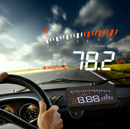3-inch speed display with OBDII EOBDV system