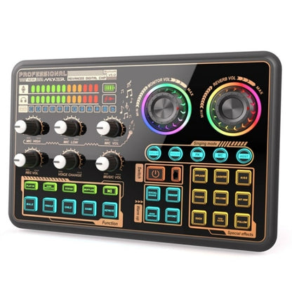 Professional Audio Mixer with Multifunctional Live Sound Card SK600