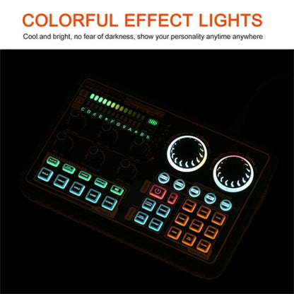 Professional Audio Mixer with Multifunctional Live Sound Card SK600