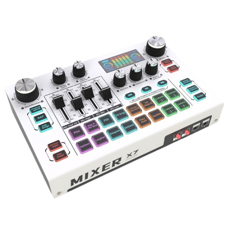 X7 48V Live Streaming Audio Mixer