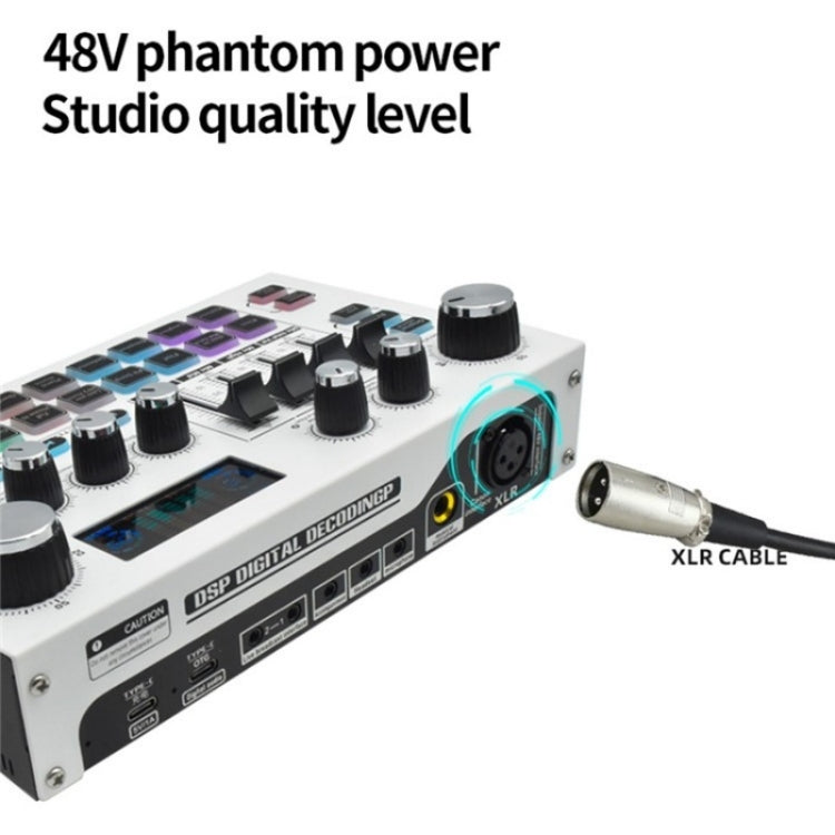 X7 48V Live Streaming Audio Mixer