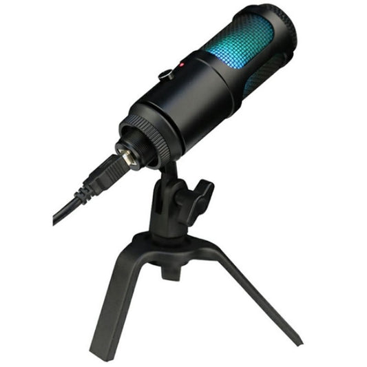 A6 USB Recording Microphone for Laptop with RGB Light