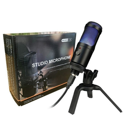 A6 USB Recording Microphone for Laptop with RGB Light