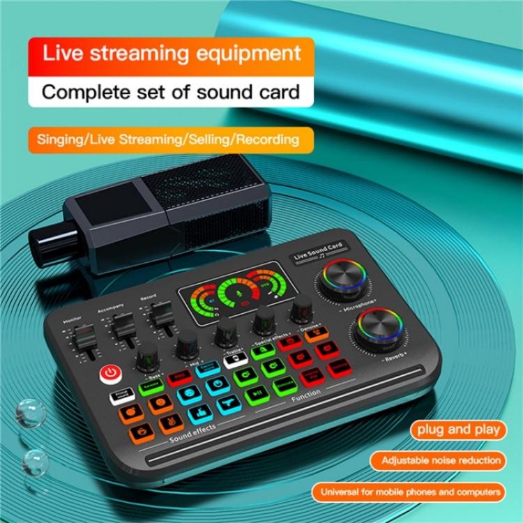 F996 Max Live Audio Mixer and Voice
