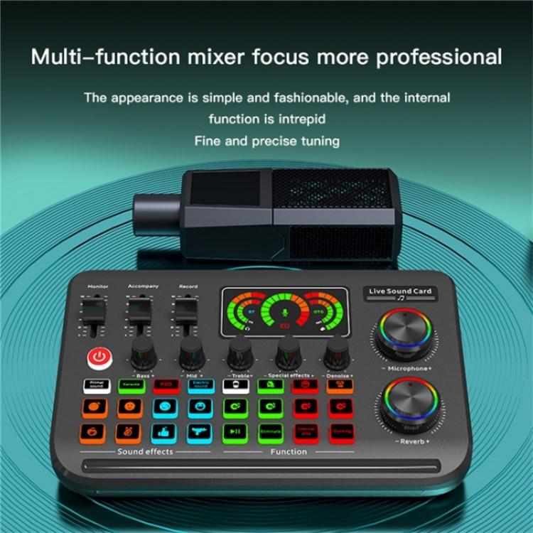 F996 Max Live Audio Mixer and Voice