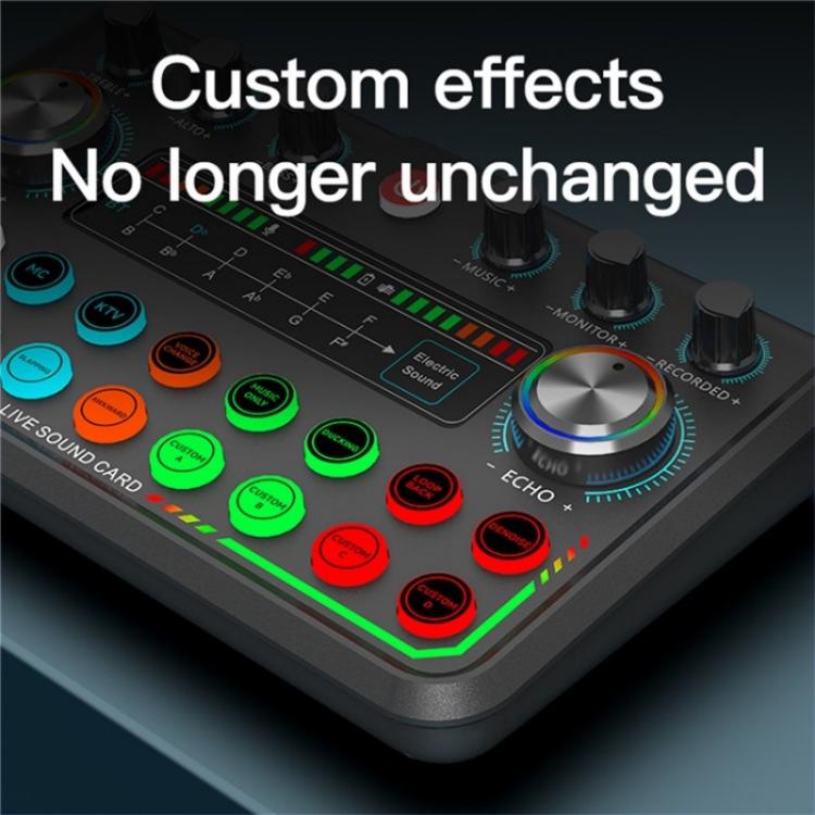 Tarjeta de Sonido En Vivo P99 Con Mezclador de DJ Convertidor de Voz Y Mezclador de Audio