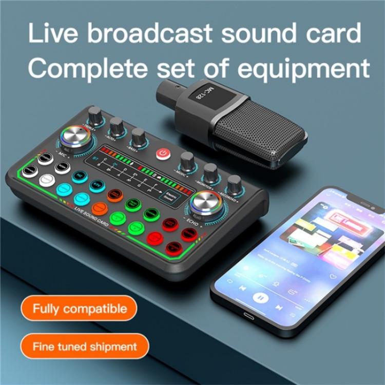 Tarjeta de Sonido En Vivo P99 Con Mezclador de DJ Convertidor de Voz Y Mezclador de Audio