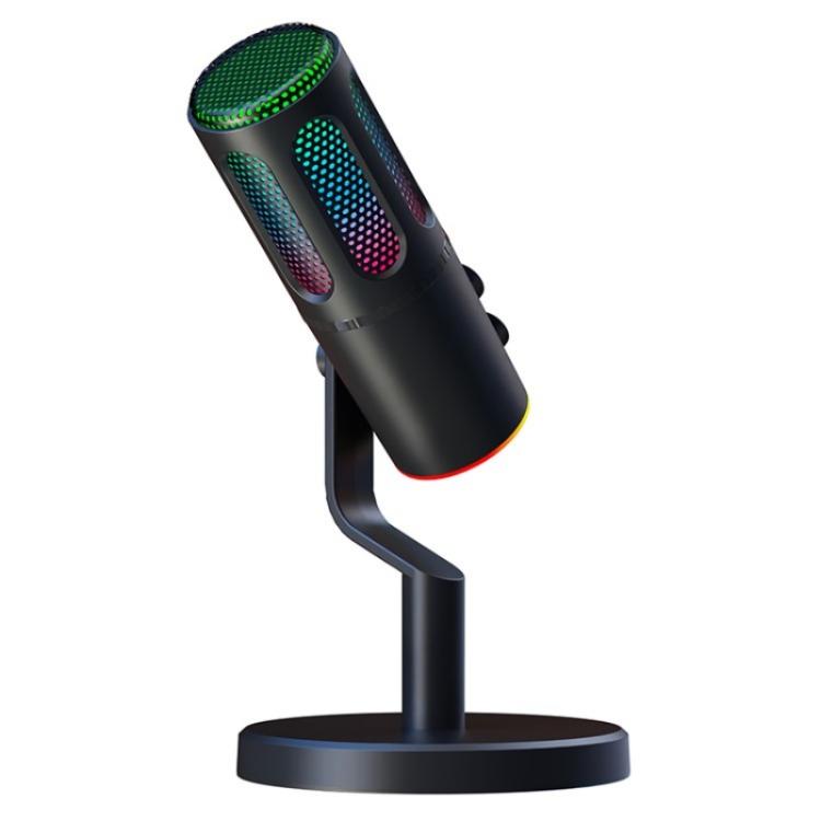 SU8 RGB Desktop Microphone with Noise Reduction for Recording and Gaming