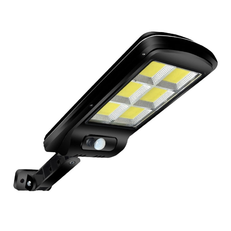 Outdoor Solar Powered Lamp + Multifunction Remote Control Street Light Control 6COB 10W