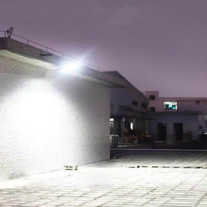 Outdoor Solar Powered Lamp + Multifunction Remote Control Street Light Control 6COB 10W
