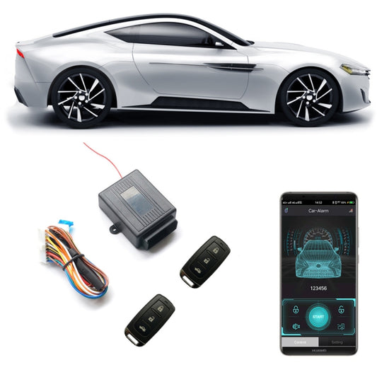 2 Juegos de Cerradura de Control Acceso Sin Llave Universal Para Auto Control Desde Aplicación de Smartphone