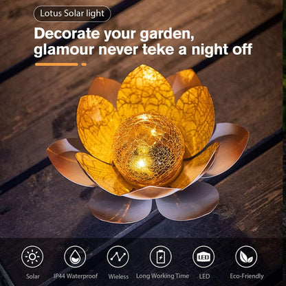 Lotus Flower Garden Decoration Light