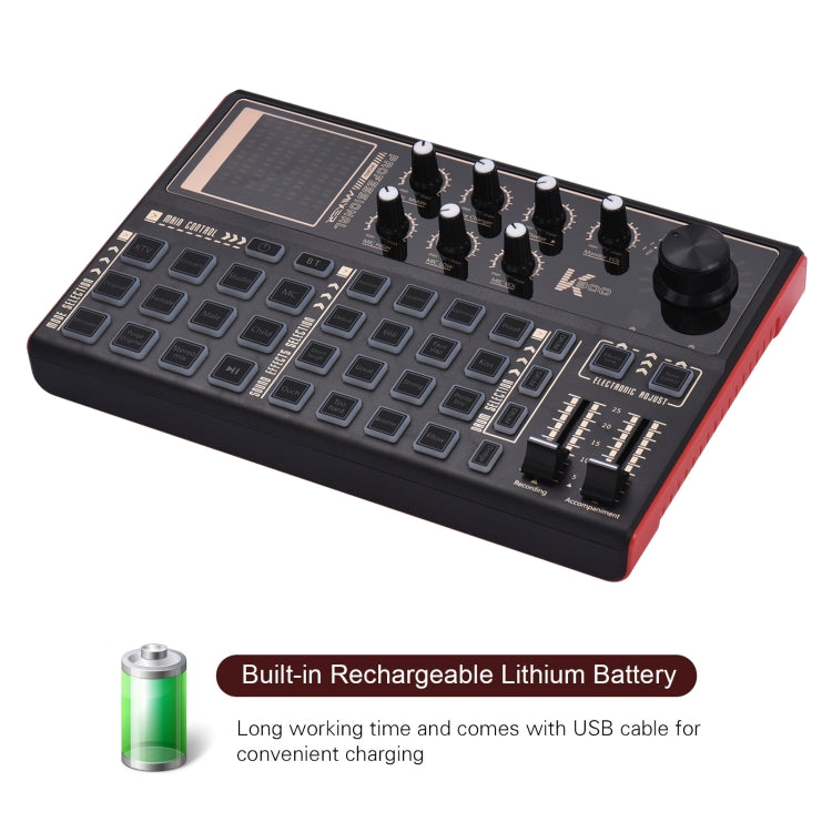 Bluetooth Sound Card Live Streaming and Song Accompaniment