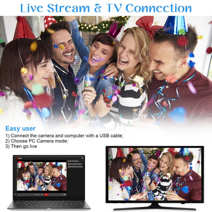 Cámara De Video Digital 4K Con Zoom 18X KOMERY AF2 5600PX