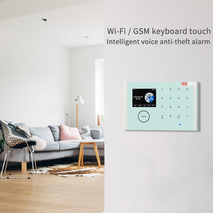 Sistema De Alarma Por Voz Inteligente CS118 WIFI+GSM Tuya Compatible Con Amazon Alexa Y Google Assistant