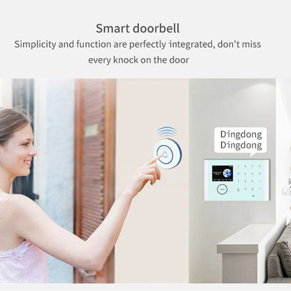Sistema De Alarma Por Voz Inteligente CS118 WIFI+GSM Tuya Compatible Con Amazon Alexa Y Google Assistant