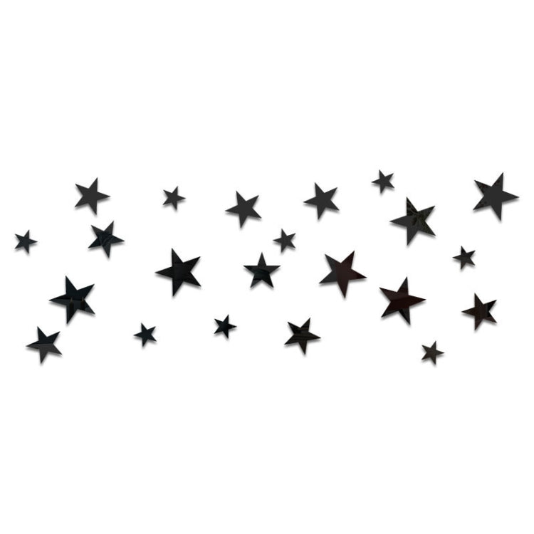 Espejo Pegatinas de Pared Acrílico Estrellas Decoración del Hogar 20 Unids/Set