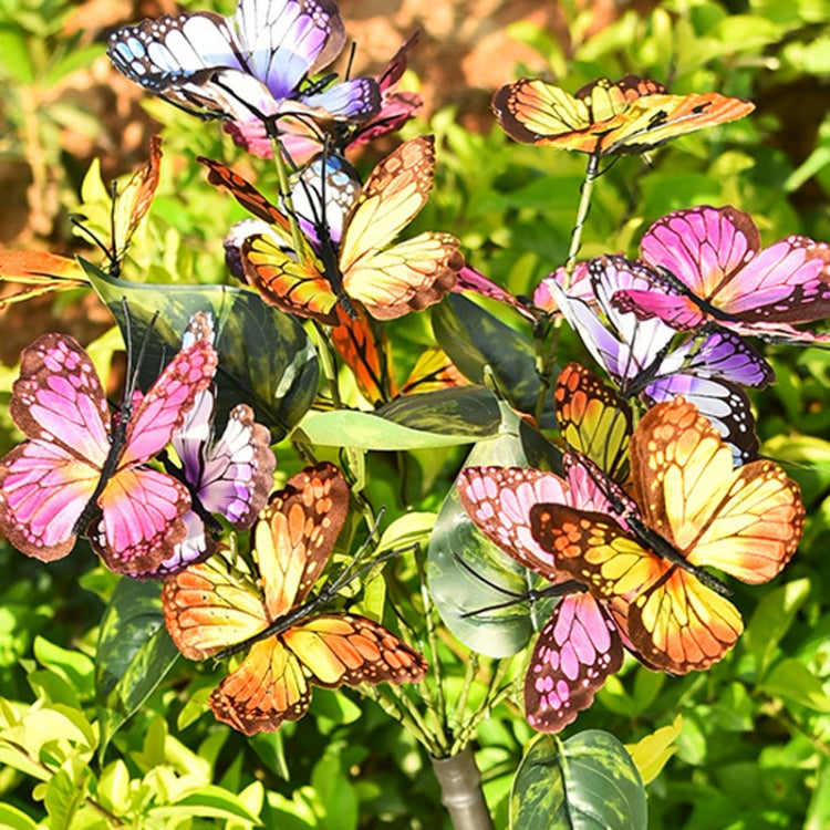 Luces Solares De Jardín Butterfly Flower