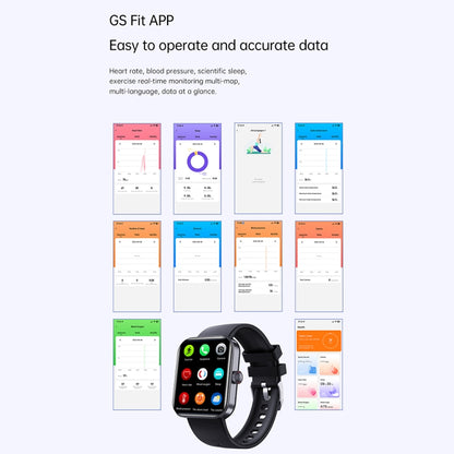 Smart Watch with Bluetooth Call IP67 2.0 Inch Screen F16