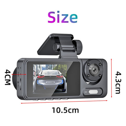 Videcamara De Conducción Con Visión Nocturna De Alta Definición Dual Recording