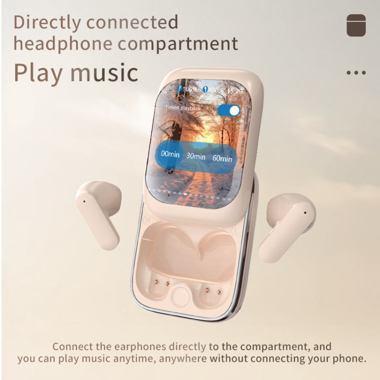 IB G9 Touch Color Screen Sliding Bluetooth Headphones