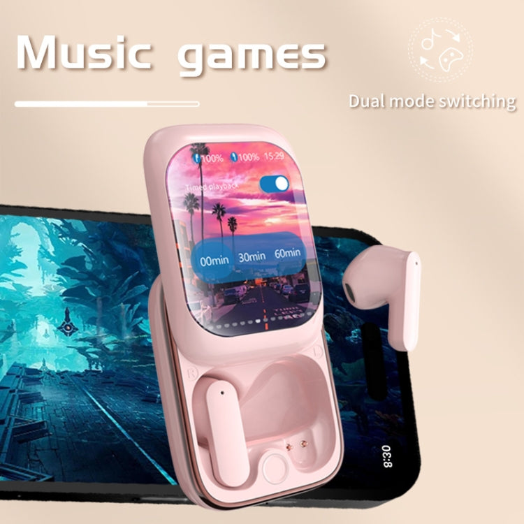IB G9 Touch Color Screen Sliding Bluetooth Headphones