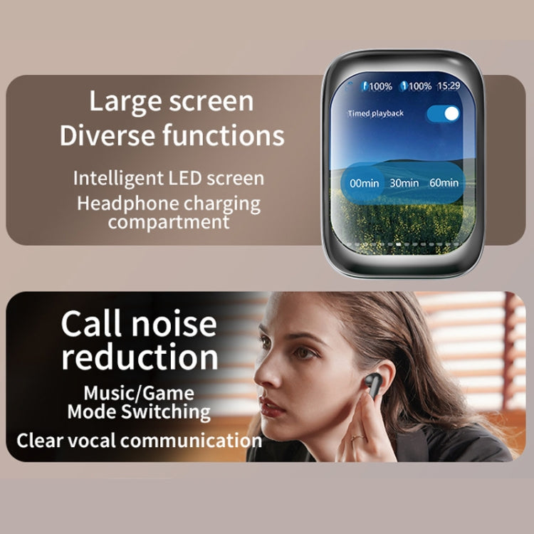 IB G9 Touch Color Screen Sliding Bluetooth Headphones