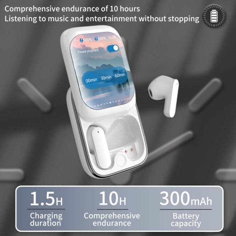 IB G9 Touch Color Screen Sliding Bluetooth Headphones