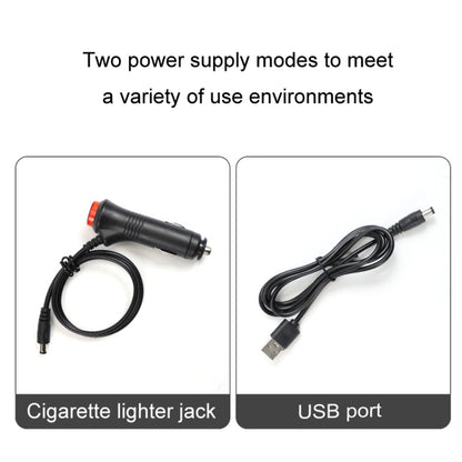 Luz LED Ambiente Con Ritmo Musical Para Coche Con Control Por Voz Y 8 Colores 5V USB