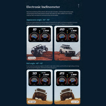 Universal Speedometer P25 Car HUD Head-up Display OBD+GPS LCD Multifunctional