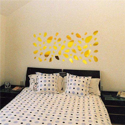 Espejo 3D Etiqueta Removible Para Pared 12 PCS/S