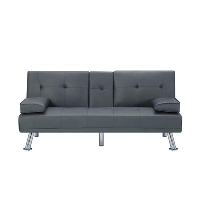 Sofá Cama Tipo Futón de 66,1” (PU) - Alex Bazar Mx